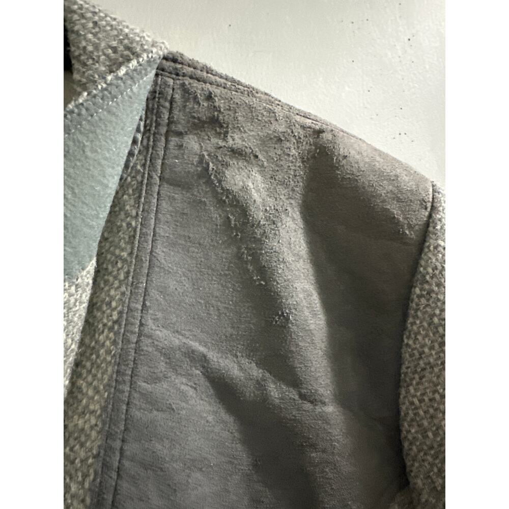 Pendleton Gray With Elbow Patch Blazer Jacket Siz… - image 5